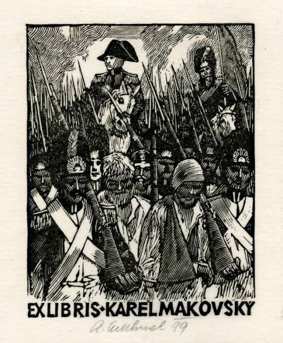 Ex libris Karel Makovský, 1999