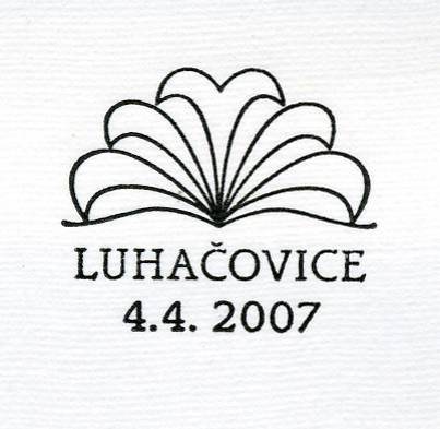 razítko – Luhačovice, Jurkovičův dům, 2007